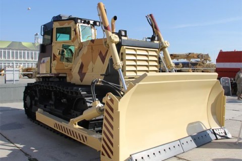 Суровый Челябинский бульдозер в Магадане « автомагадан