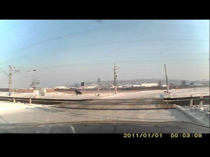 Удачливый водитель в Магадане « автомагадан