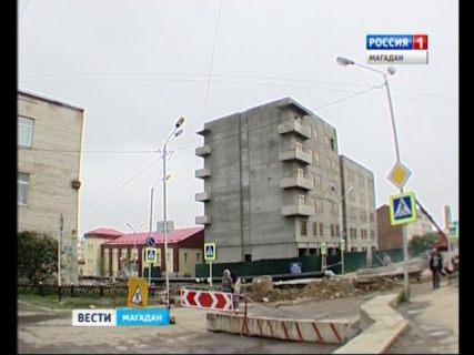 Магаданка-водитель сбила столб с одним фонарём, а платить заставляют за два в Магадане « автомагадан