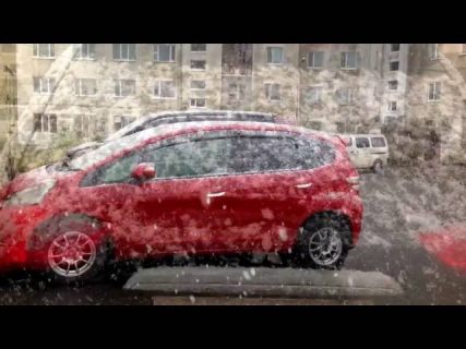 Первый снег в Магадане « автомагадан