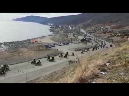 Мотопробег в честь дня Победы в Магадане « автомагадан