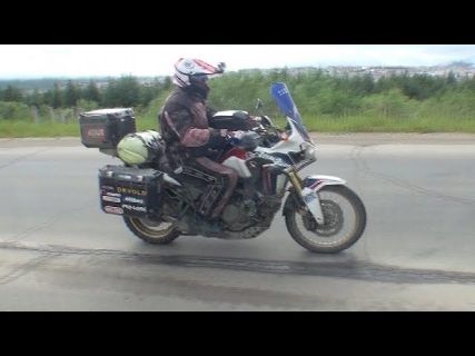 15 тысяч километров на мотоцикле проделал чех до Магадана в Магадане « автомагадан